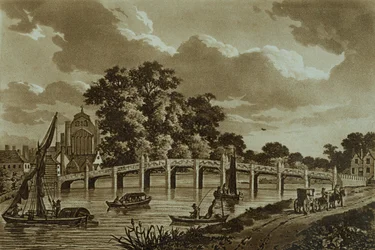 Hampton Court Bridge, Illustration aus 