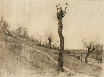 Spätwinterlandschaft, 1884