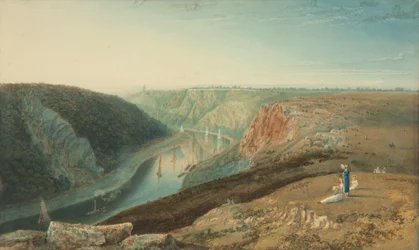 Der Avon vom Observatoriumshügel, ca. 1825