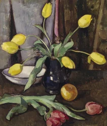 Stillleben mit Tulpen