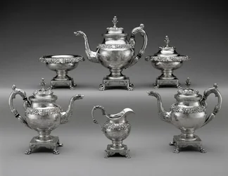 Tee- und Kaffeeservice, ca. 1824-1829