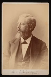 Porträt von Aaron Augustus Sargent
