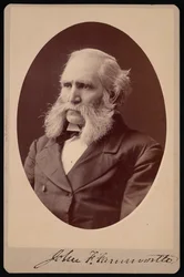 Porträt von John Franklin Farnsworth 1820-1897, vor 1897
