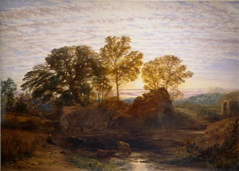 Die Wassermühle, ca. 1848-1849