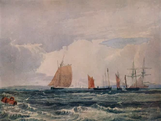 Vor Plymouth, um 1827