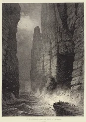 An der Küste von Sutherland, in der Hochsaison