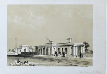 Masborough Station, ca. 1840