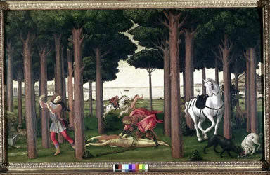 Aus Boccaccios Decameron; Geschichten von Nastagio degli Onesti (zweite Episode)