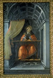 Der heilige Augustinus in seiner Zelle
