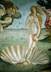 Die Geburt der Venus (Detail)