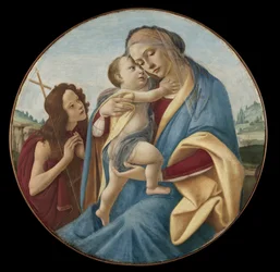 Jungfrau und Kind mit dem jungen Johannes dem Täufer, ca. 1490
