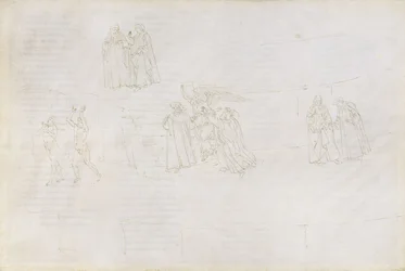 Illustration zur Göttlichen Komödie von Dante Alighieri Purgatorio 17, 1480-1490