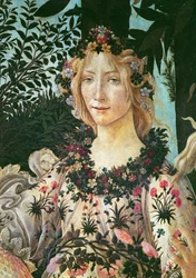 Primavera (Detail) von Flora als Stunde des Frühlings