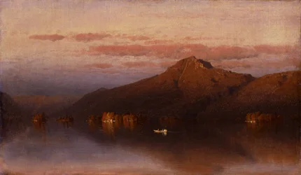 Whiteface Mountain vom Lake Placid