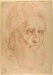 Papst Julius II., nach einem Karton von Raphael