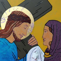 Jesus und Veronika