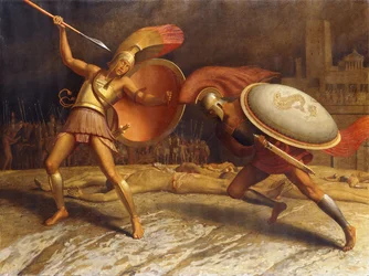 Hektor und Achilleus, 1923-26