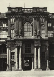 Berlin: Das Schloss, aus dem inneren Schlosshof