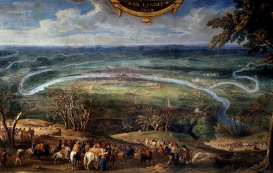 Die Taten von Louis II. von Bourbon, Prinz von Condé, Blockade von Paris im Jahr 1649 während der Fronde