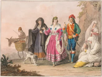 Kostüme von Sizilien