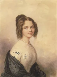 Anne Charlotte Lynch, später Frau Vincenzo Botta, ca. 1847.