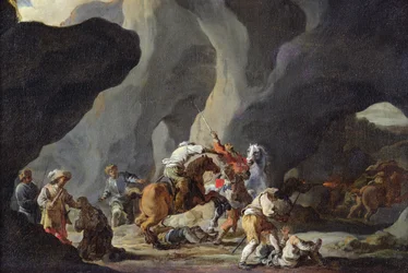 Angriff auf die Reisenden, ca. 1634-37