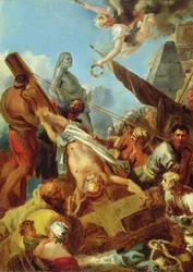 Die Kreuzigung des Heiligen Petrus