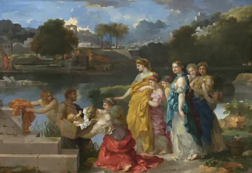 Die Auffindung des Moses, ca. 1655-1660