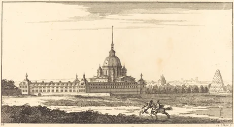 Landschaft mit Kloster
