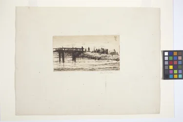 Kanal und Brücke