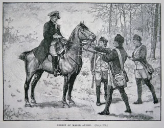 Die Gefangennahme von Major John Andre