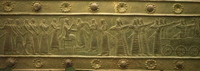 Balawat-Tore aus dem alten Assyrischen Reich