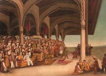 Ohne Titel (Die Entkleidung von Draupadi)