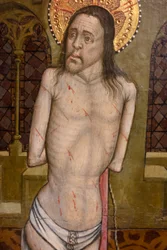 Altarbild von Sant Miquel, Jaume Cirera, Guillem Talarn