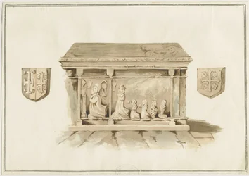 Eccleshall Kirche - Grab von Bischof Bentham