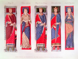 Heinrich II., Eleonore von Aquitanien, Richard I. und Isabella von Angoulême