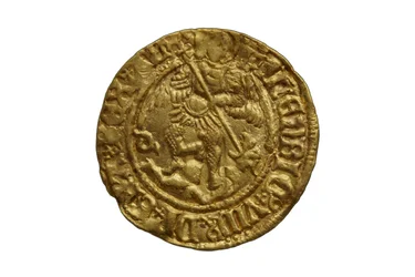 Tudor-Münze aus dem Asthall-Hort