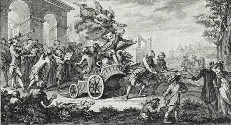 Der Triumph von Jean-Philippe Rameau (1683-1764) - englischer Komponist, Cembalist, Organist und Musiktheoretiker