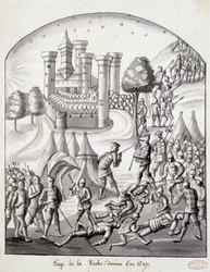 Die Belagerung von Roche-Derrien im Jahr 1349