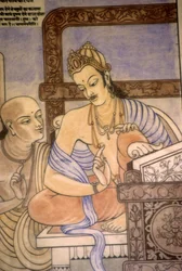 Chankaya und König Chandragupta