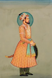 Miniaturmalerei des Mogulkaisers Shah Jahan