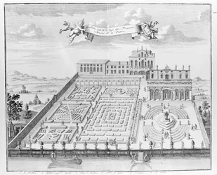 Villa Papafava aus "Villen, Gärten und Landschaften in Venedig" von A. Volkamer