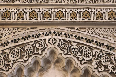 Detail des Tors der Großen Moschee