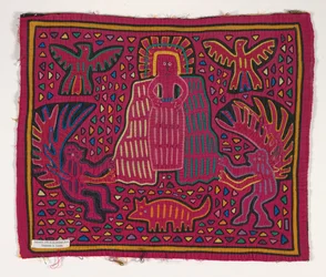 Hemdtafel (Mola), Kuna-Volk, San-Blas-Inseln, ca. 1950er