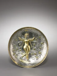 Schale: Die Göttin Anahita, 400-600