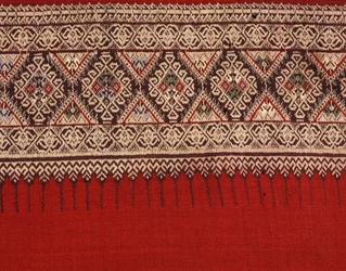 Detail eines phaa sin, Chiang Mai