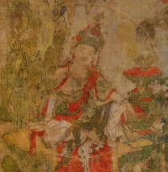Tibetische Kultur: Wasser- und Mond-Kuan-Yin (Guanyin)