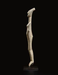 Kykladische liegende Frauenfigur, Namensstück des Schuster-Meisters, Frühe Kykladische II, ca. 2400 v. Chr.