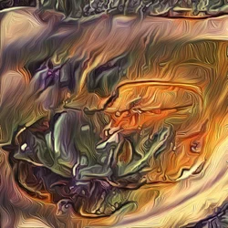 Auster auf einer halben Schale, 2021