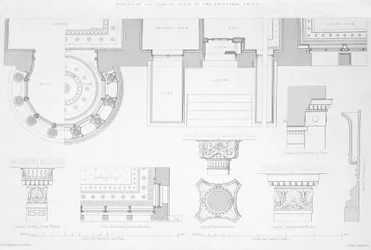 Außen- und Innendetails von Holmwood, Glasgow